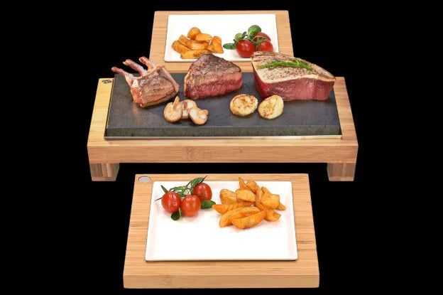 The Raised Sharing Steak Plate & Server Sets